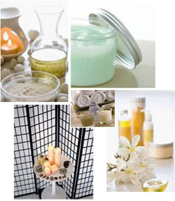 spa boutique, spa products